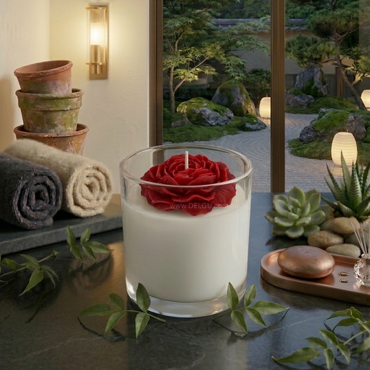 Peony - Hand Poured Container Candle