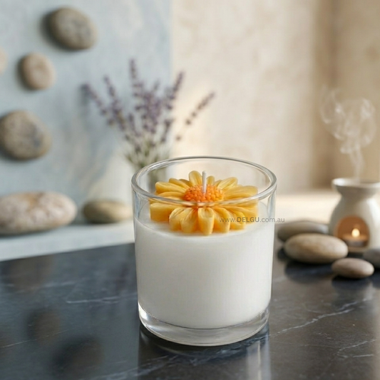 The Daisy - Hand Poured Container Candle
