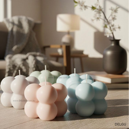 Little Bubbles - Hand Poured Pillar Candle