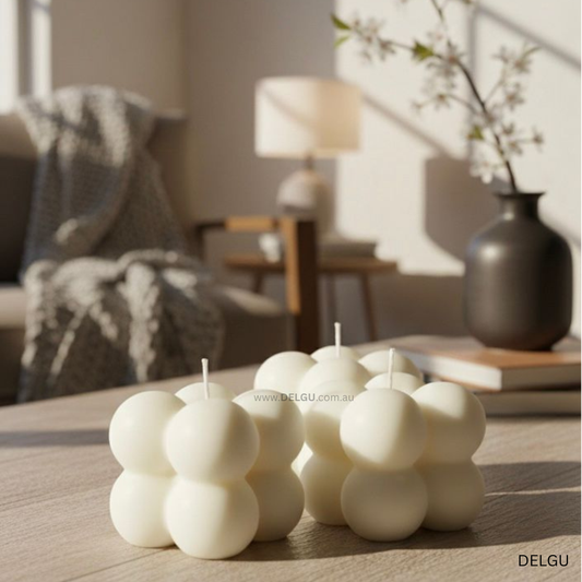 Little Bubbles - Hand Poured Pillar Candle