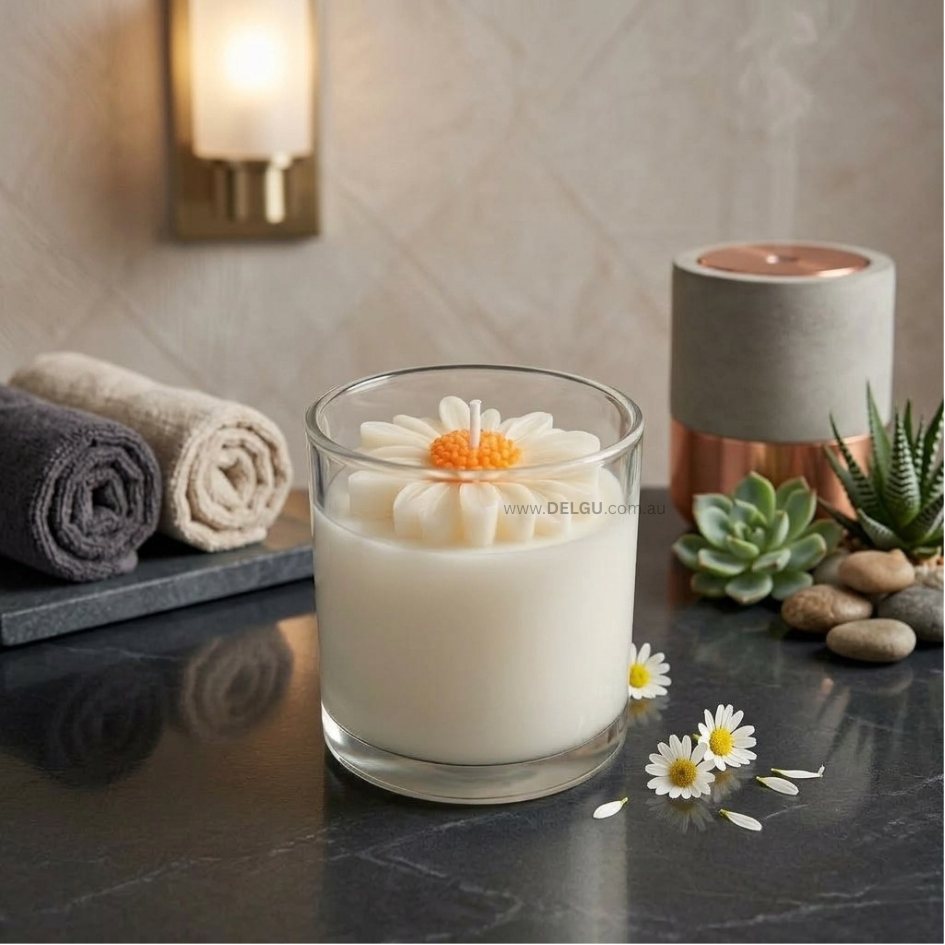 The Daisy - Hand Poured Container Candle